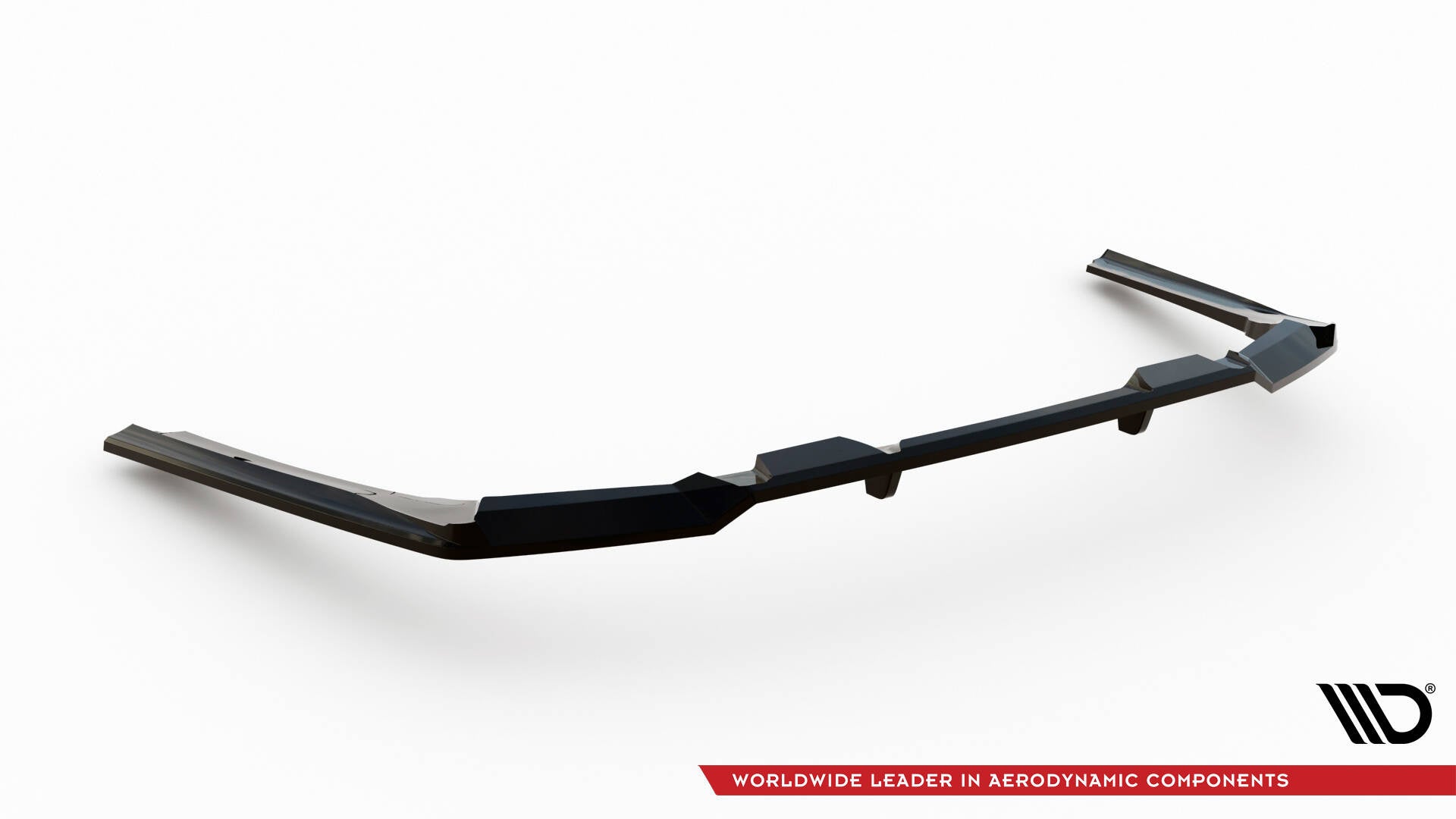 Splitter trasero V.2 BMW Serie 5 i5 M-Pack Berlina / Touring G60 / G61 (con barras verticales)