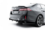 Splitter trasero V.2 BMW Serie 5 i5 M-Pack Berlina / Touring G60 / G61 (con barras verticales)