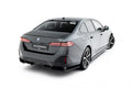 Splitter trasero V.2 BMW Serie 5 i5 M-Pack Berlina / Touring G60 G61 (con barras verticales)