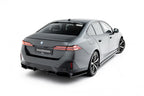 Rear Splitter V.2 BMW 5 Series i5 M-Pack Sedan / Touring G60 G61 (with vertical bars)