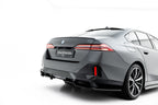 Rear Splitter V.2 BMW 5 Series i5 M-Pack Sedan / Touring G60 G61 (with vertical bars)