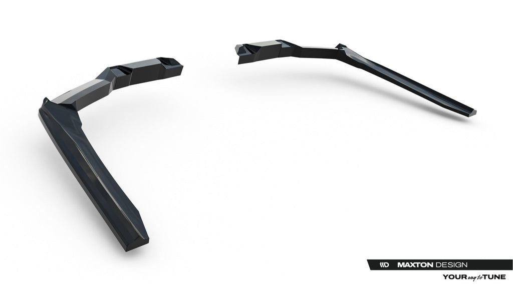 Rear Splitter V.2 BMW 5 Series i5 M-Pack Sedan / Touring G60 G61 (with vertical bars)