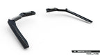 Rear Splitter V.2 BMW 5 Series i5 M-Pack Sedan / Touring G60 G61 (with vertical bars)