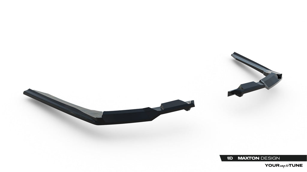 Rear Splitter V.2 BMW 5 Series i5 M-Pack Sedan / Touring G60 G61 (with vertical bars)