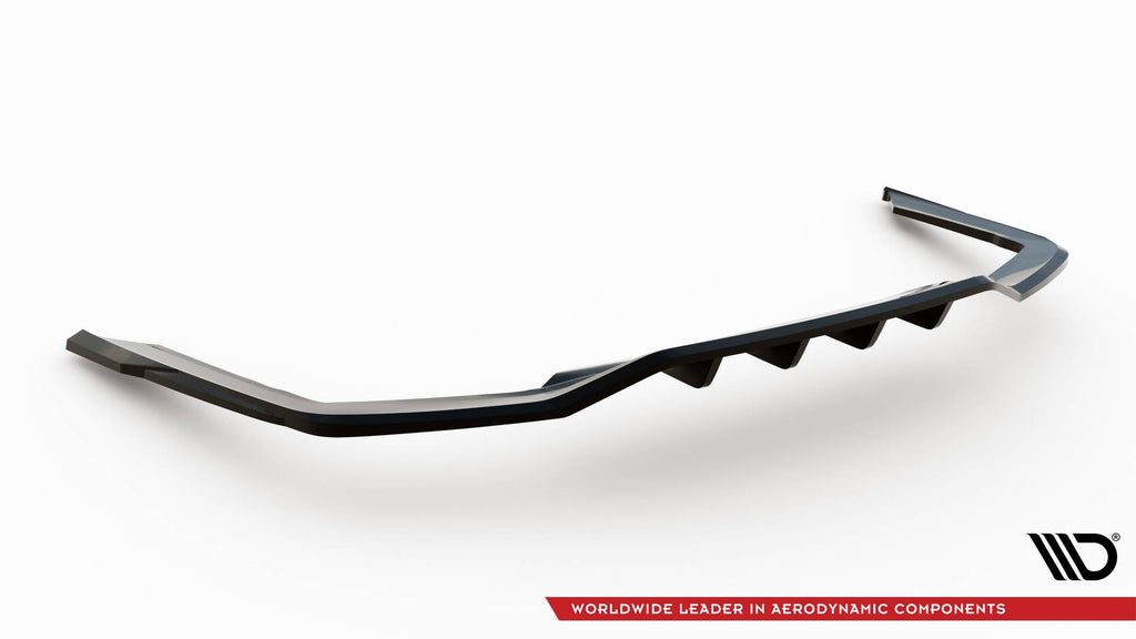 Splitter trasero V.2 BMW 7 M-Pack G11 G12 Facelift (con barras verticales)