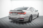 Splitter trasero V.2 BMW 7 M-Pack G11 G12 Facelift (con barras verticales)