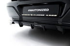 Splitter trasero V.2 BMW Serie 7 M-Pack G70 (con barras verticales)