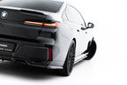 Splitter trasero V.2 BMW Serie 7 M-Pack G70 (con barras verticales)