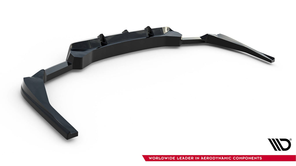 Splitter trasero V.2 BMW X4 M-Pack G02 Facelift (con barras verticales)
