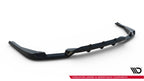 Splitter trasero V.2 BMW X4 M-Pack G02 Facelift (con barras verticales)
