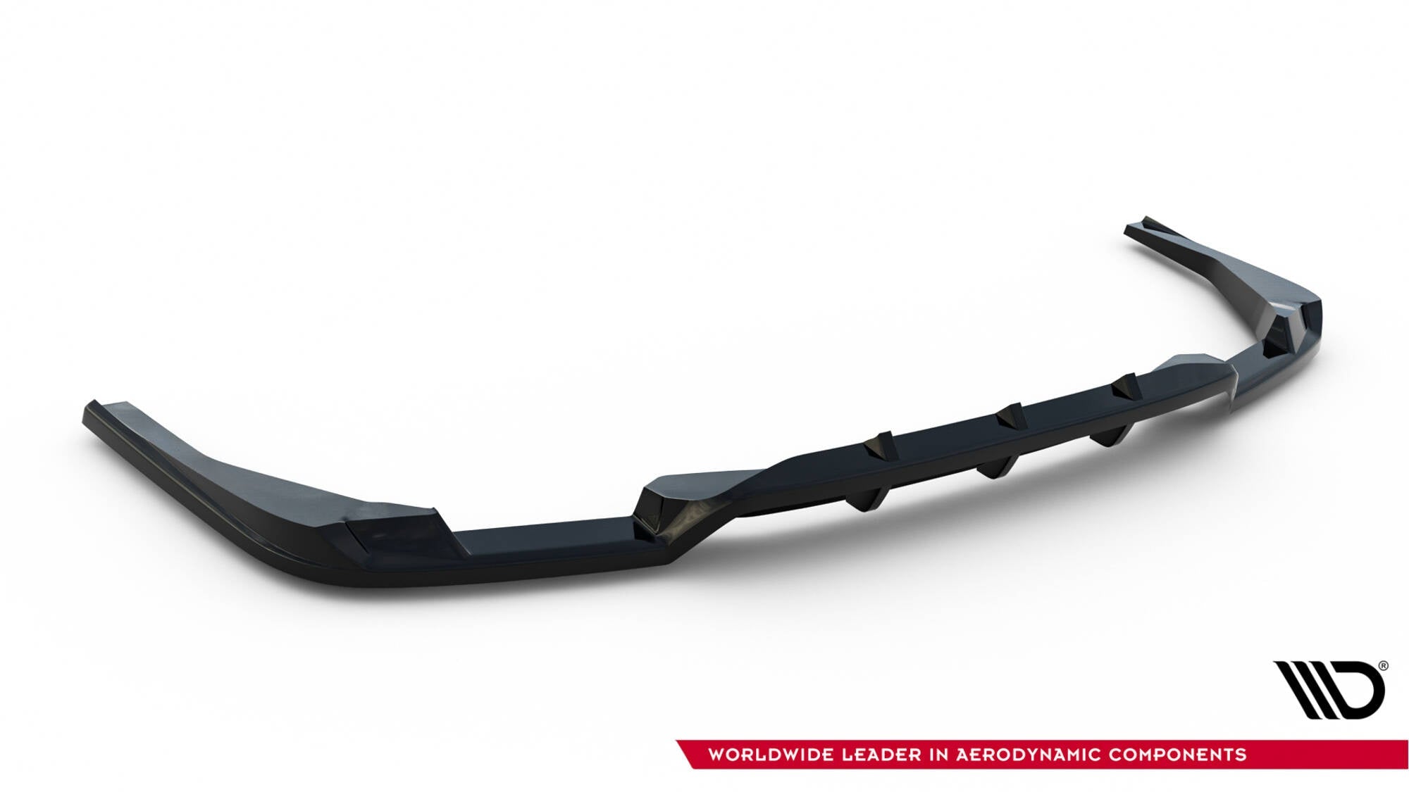 Splitter trasero V.2 BMW X4 M-Pack G02 Facelift (con barras verticales)