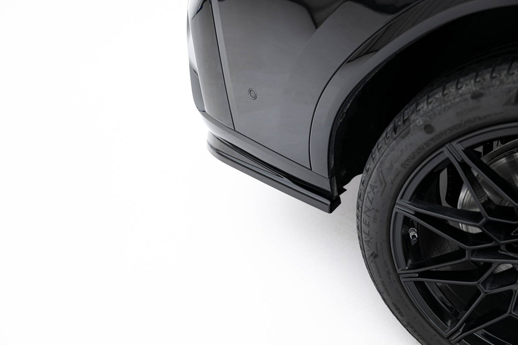 Splitter trasero V.2 BMW X4 M-Pack G02 Facelift (con barras verticales)