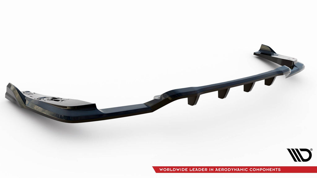 Splitter trasero V.2 BMW X4 M40i G02 (con barras verticales)