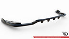Splitter trasero V.2 BMW X4 M40i G02 (con barras verticales)