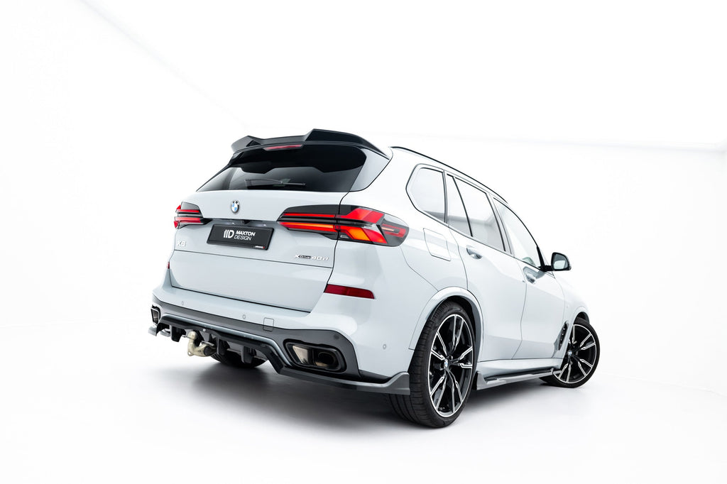 Splitter trasero V.2 BMW X5 M-Pack G05 Facelift (con barras verticales)