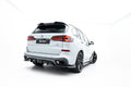 Splitter trasero V.2 BMW X5 M-Pack G05 Facelift (con barras verticales)