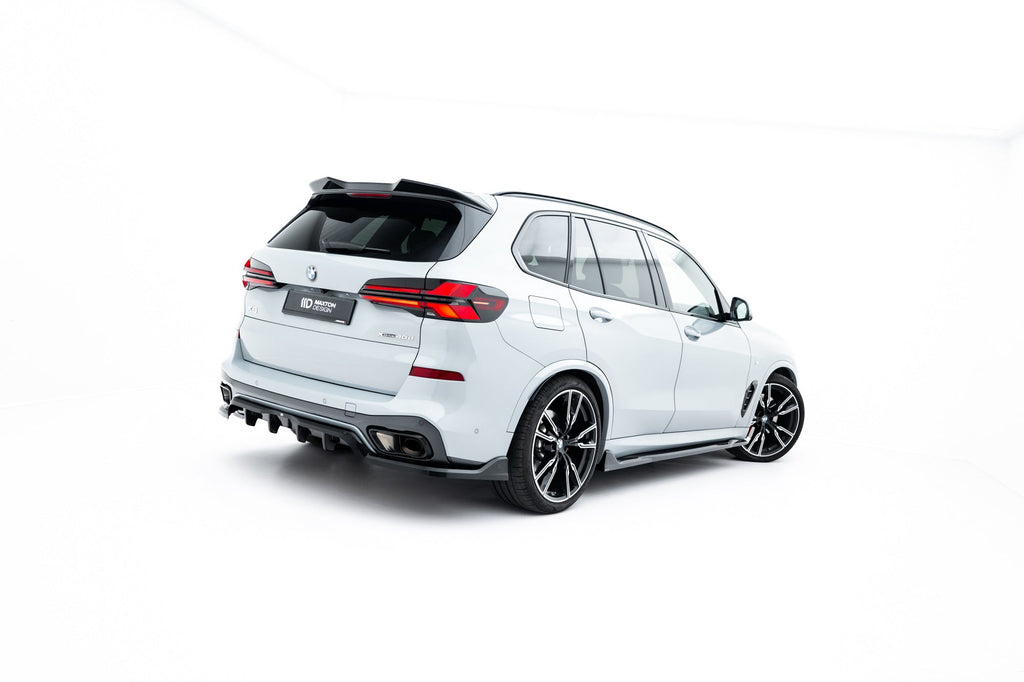 Splitter trasero V.2 BMW X5 M-Pack G05 Facelift (con barras verticales)