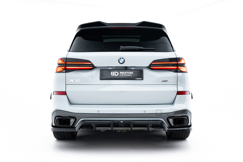 Splitter trasero V.2 BMW X5 M-Pack G05 Facelift (con barras verticales)