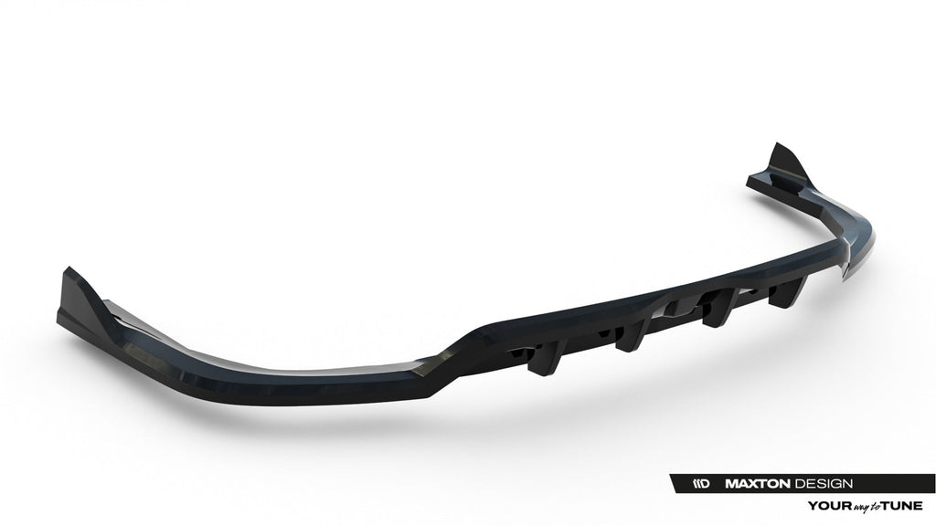 Splitter trasero V.2 BMW X5 M-Pack G05 Facelift (con barras verticales)