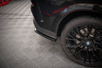 Splitter trasero V.2 BMW X6 M-Pack G06 (con barras verticales)
