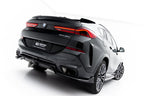 Splitter trasero V.2 BMW X6 M-Pack G06 Facelift (con barras verticales)