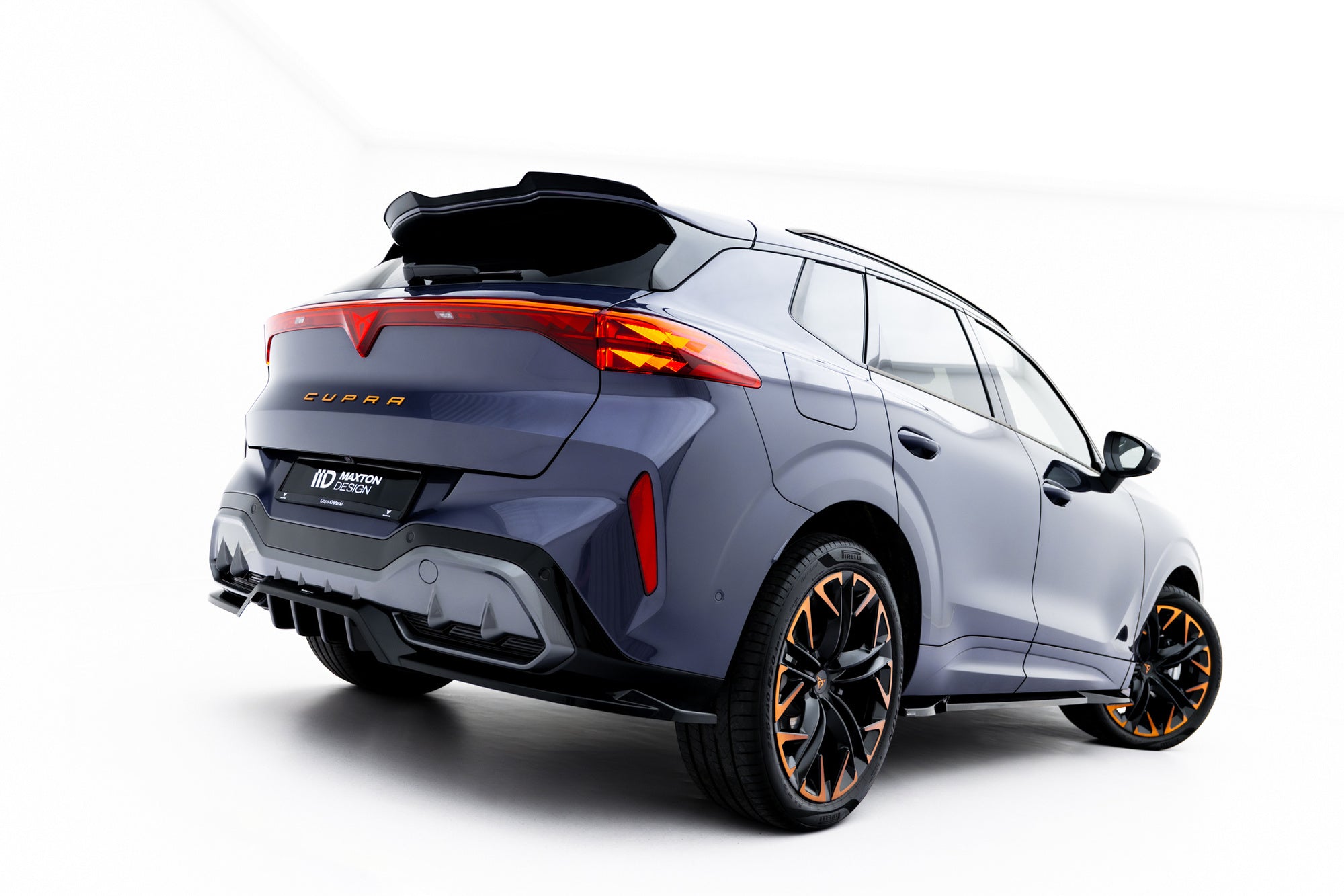 Splitter trasero V.2 Cupra Terramar Mk1 (con barras verticales)