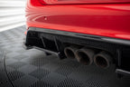 Splitter trasero V.2 Honda Civic Type-R Mk11 (con barras verticales)