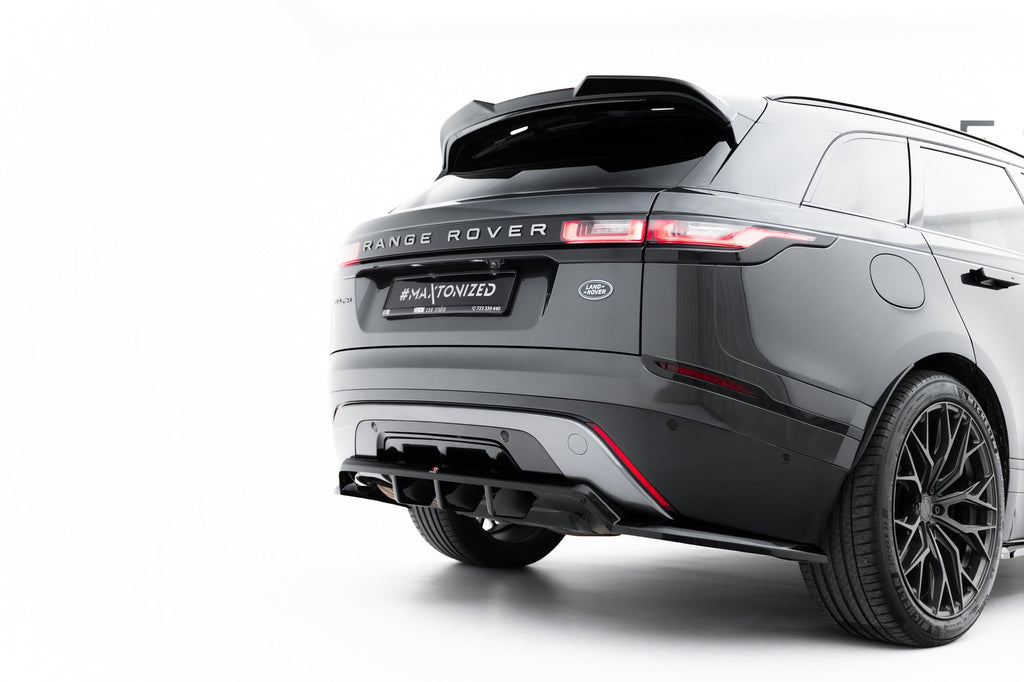 Splitter trasero V.2 Land Rover Range Rover Velar R-Dynamic Mk1 (con barras verticales)