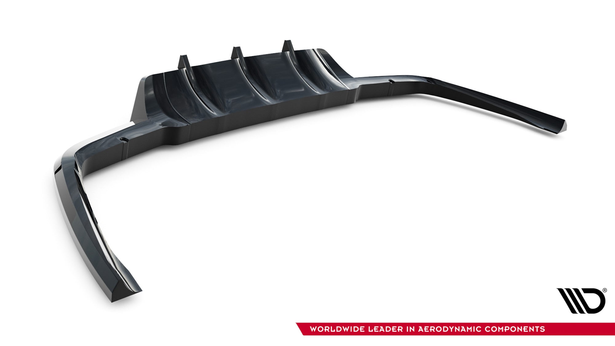 Splitter trasero V.2 Land Rover Range Rover Velar R-Dynamic Mk1 (con barras verticales)