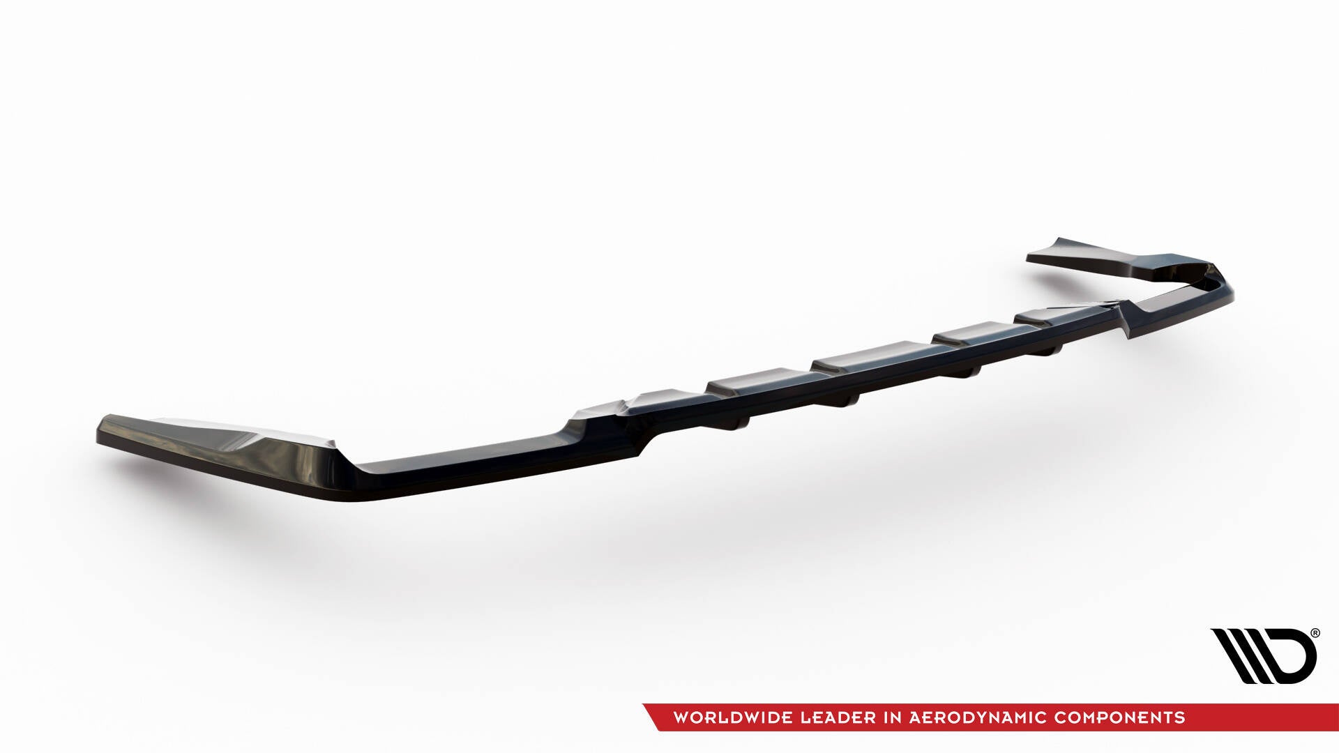Splitter trasero V.2 Mercedes-AMG GLC 63 SUV X253 (con barras verticales)