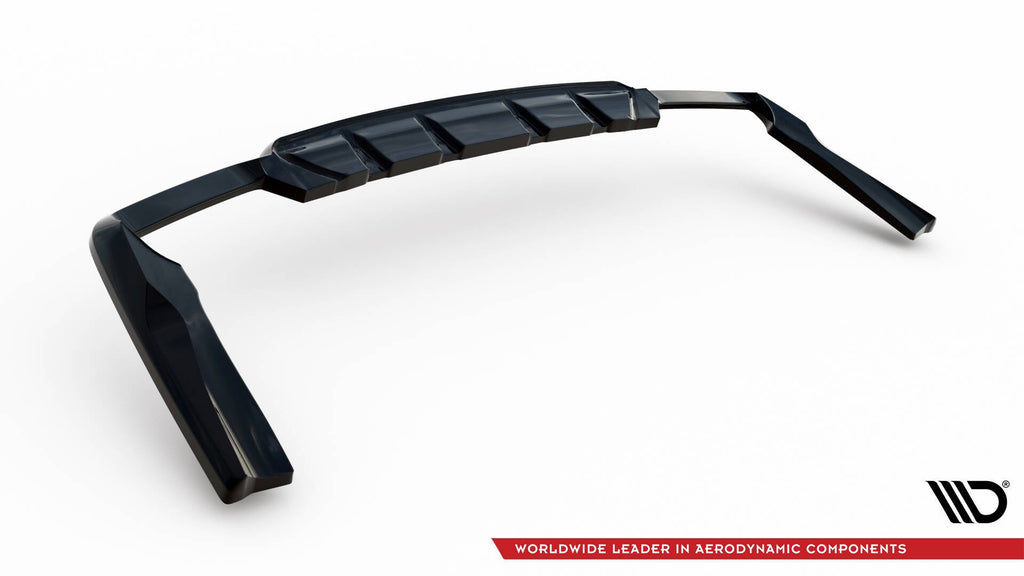Splitter trasero V.2 Mercedes-AMG GLC 63 SUV X253 (con barras verticales)
