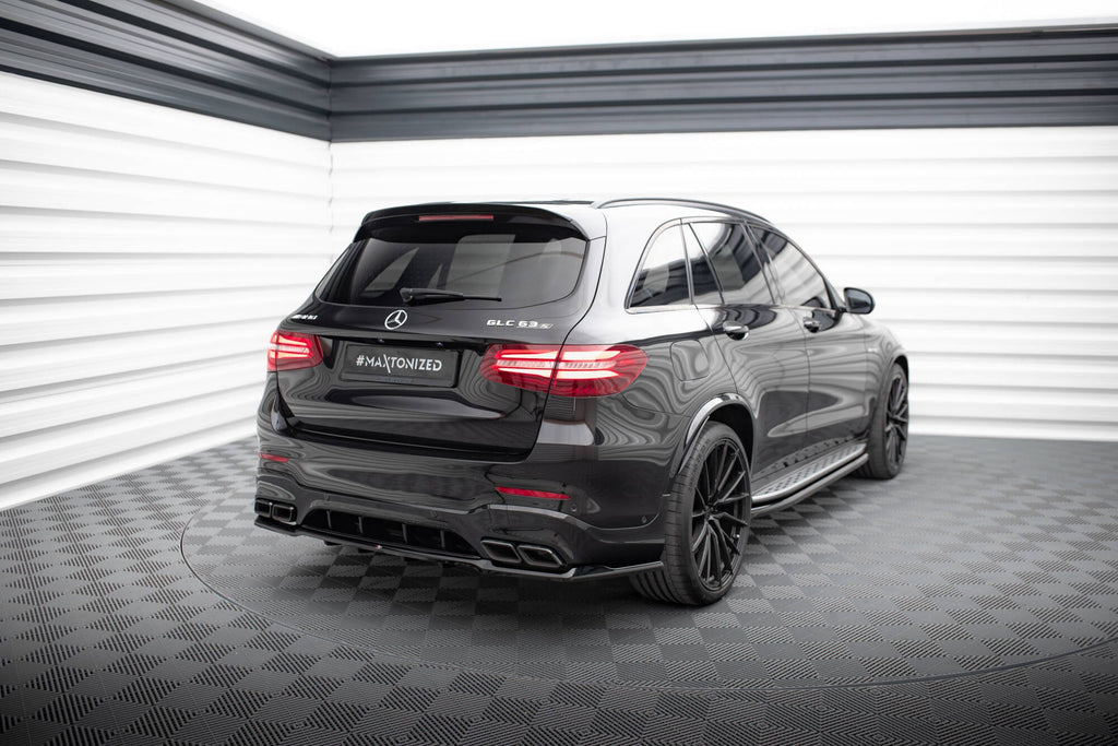 Splitter trasero V.2 Mercedes-AMG GLC 63 SUV X253 (con barras verticales)