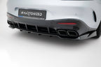 Splitter trasero V.2 Mercedes-AMG GT 63, 55, 63 S E Performance C192 (con barras verticales)