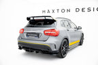 Splitter trasero V.2 Mercedes-Benz GLA 45 AMG X156 (con barras verticales)