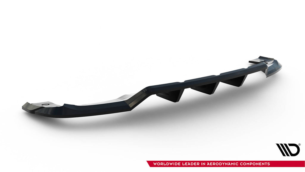 Splitter trasero V.2 Mercedes-Benz GLA 45 AMG X156 (con barras verticales)