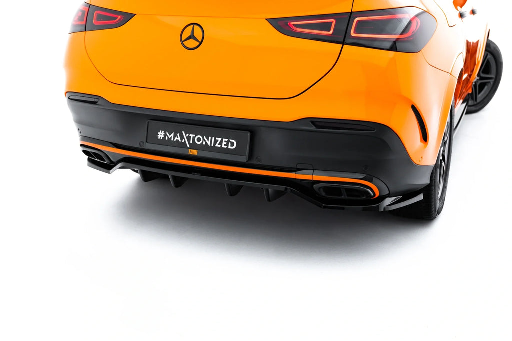 Splitter trasero V.2 Mercedes-Benz GLE Coupé AMG-Line C167 Facelift (con barras verticales)