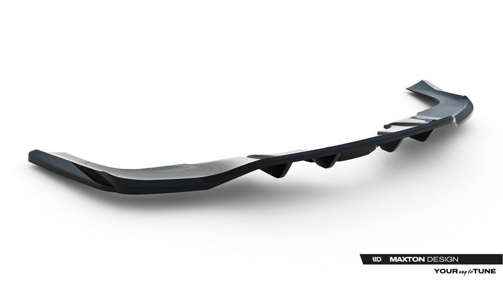 Splitter trasero V.2 Mercedes-Benz GLE Coupé AMG-Line C167 Facelift (con barras verticales)