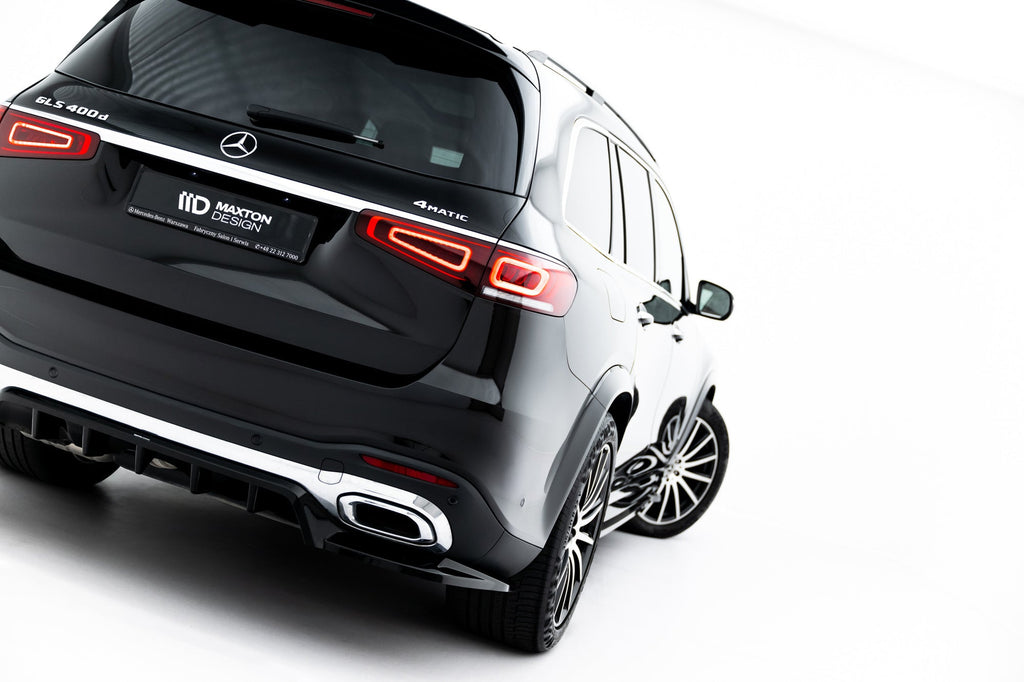 Rear Splitter V.2 Mercedes-Benz GLS AMG-Line X167 (with vertical bars)