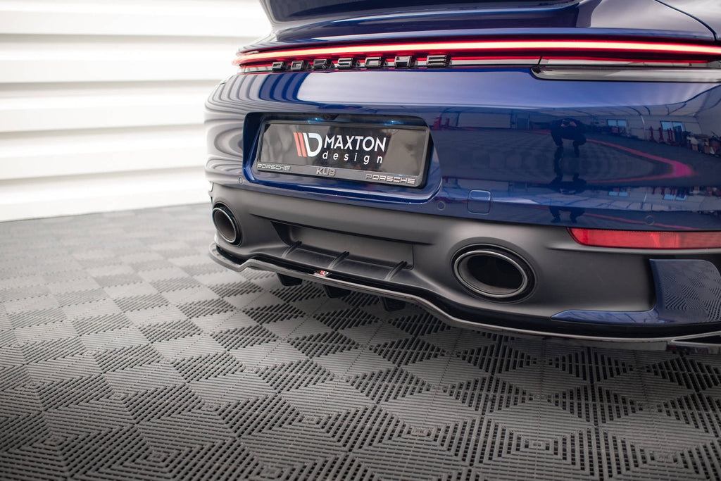 Splitter trasero V.2 Porsche 911 Carrera Aero / Carrera GTS 992 (con barras verticales)