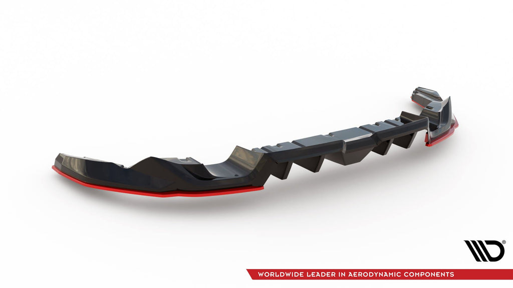 Splitter trasero V.2 Subaru BRZ Mk2 (con barras verticales)