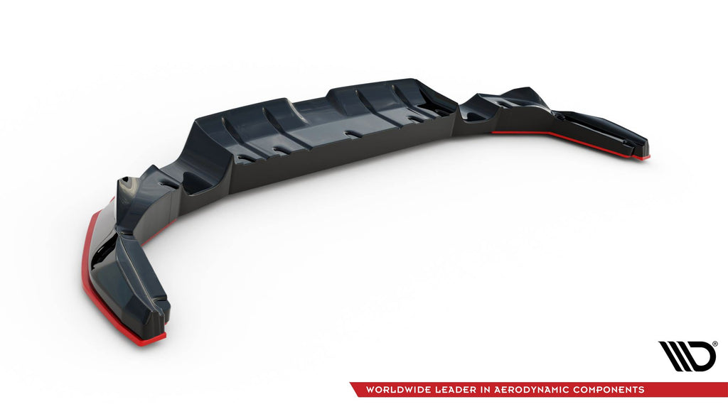 Splitter trasero V.2 Subaru BRZ Mk2 (con barras verticales)