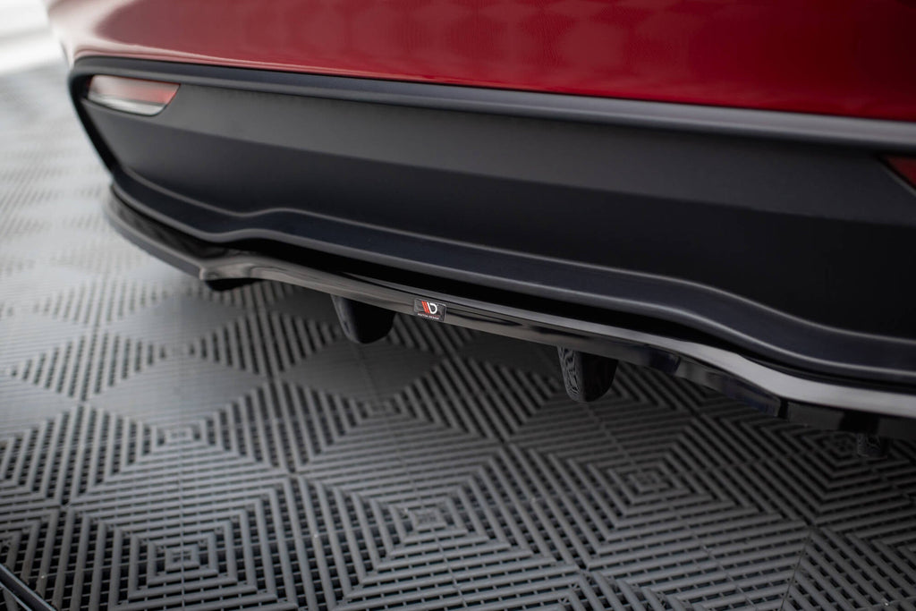 Rear Diffuser V.2 Tesla Model 3 Project Highland (Facelift) with vertical strakes