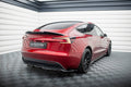 Splitter trasero V.2 Tesla Model 3 Project Highland (Facelift) con barras verticales