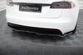 Splitter trasero V.2 Tesla Model S Plaid Mk1 Facelift (con barras verticales)