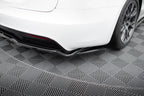 Rear Splitter V.2 Tesla Model S Plaid Mk1 Facelift (with vertical bars)