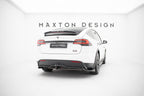 Splitter trasero V.2 Tesla Model X Mk1 Facelift (con barras verticales)