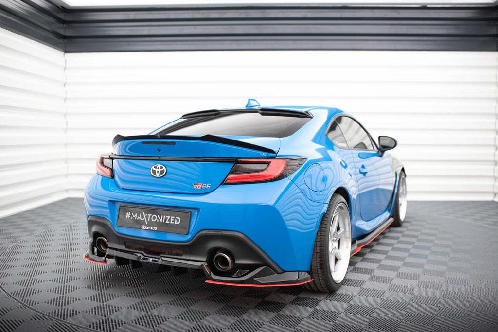 Splitter trasero V.2 Subaru BRZ Mk2 (con barras verticales)