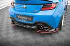 Splitter trasero V.2 Subaru BRZ Mk2 (con barras verticales)