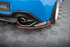 Splitter trasero V.2 Subaru BRZ Mk2 (con barras verticales)