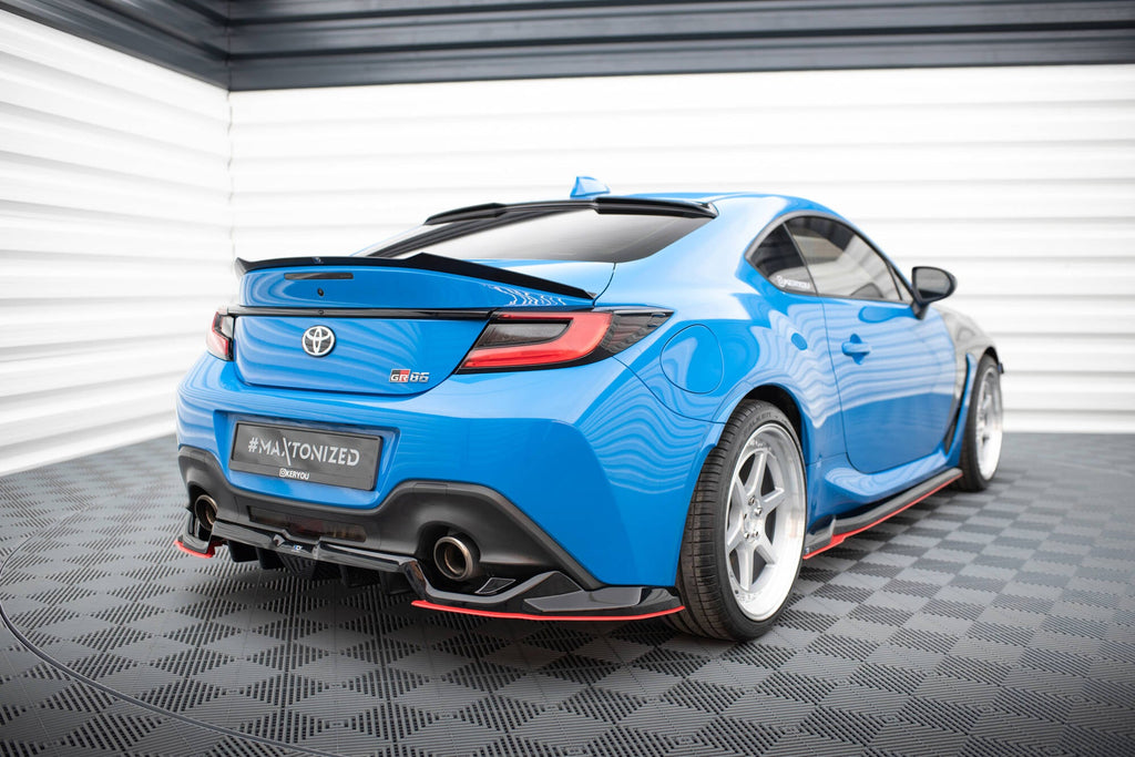 Splitter trasero V.2 Subaru BRZ Mk2 (con barras verticales)